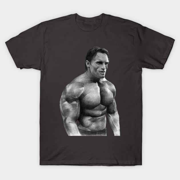 Arnold Schwarzenegger T-Shirt by korobovart